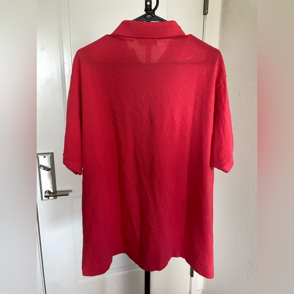 LACOSTE Classic Fit Pink Polo - Picture 3 of 3